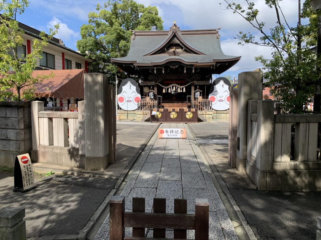 川崎にある【溝口神社】に立ち寄って参拝してきました